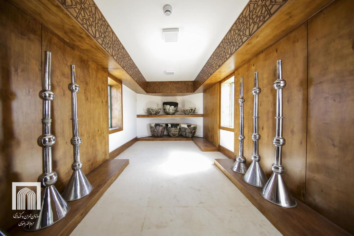 بهسازی داخلی نقاره خانه حرم مطهر امام رضا(ع) با تم ...