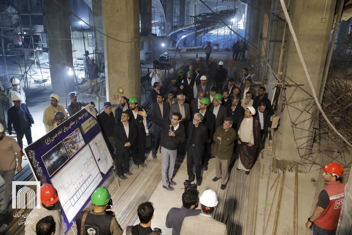 بازدید اعضای هیئت امنای حرم مطهر رضوی از مهم ترین  ...