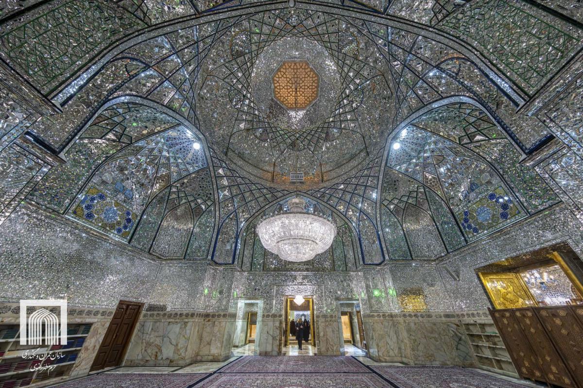 بازگشت شکوه نور و آینه به رواق دارالسعاده حرم رضوی